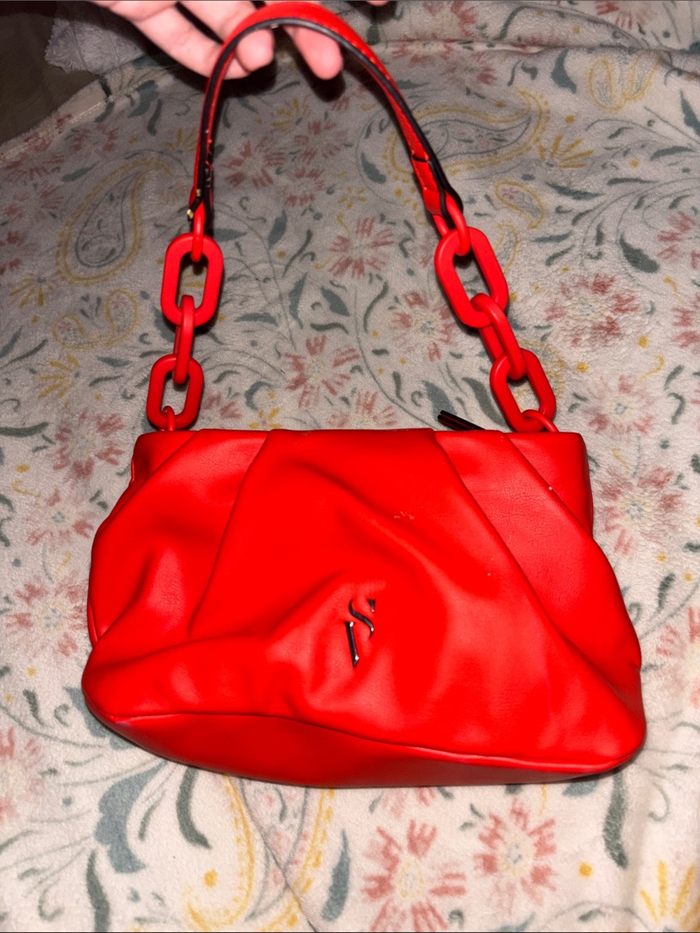 Red Women’s Shoulder Bag - Vera Wang